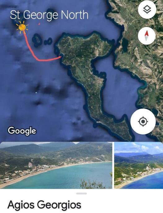 Apartment Corfu Escape Four Agios Georgios Pagon